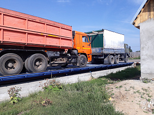 Весы автомобильные до 80т. ЭАВ-80 18м.