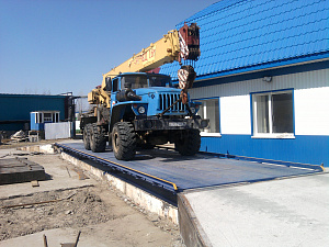 Весы автомобильные до 100т. ЭАВ-100 18м.