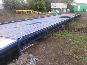 Весы автомобильные до 100т. ЭАВ-100 24м.