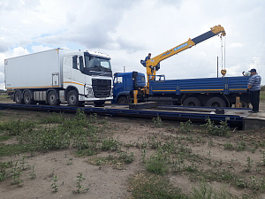 Весы автомобильные до 80т. ЭАВ-80 24м.